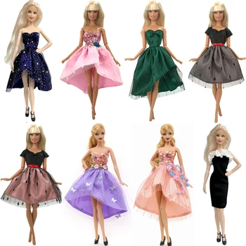NK 1 mai Recente Rochie Barbie Moda Casual Haine Handmade, Haine Potrivite Pentru Papusa Barbie Accesorii 1/6 PAPUSA Diy Cadou JJ