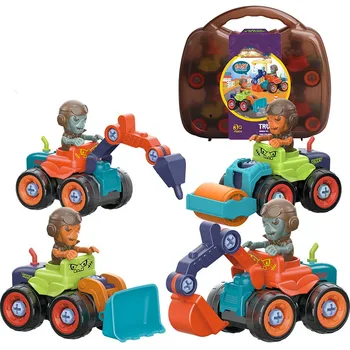 Inginerie vehicul Model de Masina Copii Piulita Zombie Demontare Inginerie Băieți Instrument Creativ Educație Boy Toys