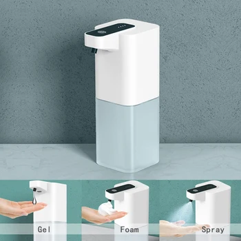 USB de Încărcare Automată Inductiv Dozator de Săpun Touchless Inteligent de Spălare a mâinilor cu Săpun Dozator de Alcool Spray/Spuma/Gel Dozatoare
