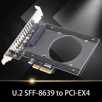 NOI PH46 SFF-8639 să PCIE X4 Card de Expansiune PCIe X4 la U. 2 Riser Card SFF 8639 PCI-E GEN3 SSD Converter Dropshipping
