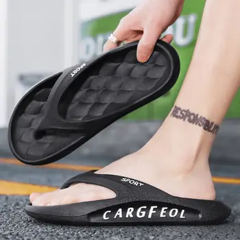 vara papuci de casă pentru bărbați non-alunecare rezistent la uzură în aer liber, flip-flops bărbați versiunea coreeană a tendinței de sandale pentru bărbați