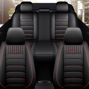 Auto Accesorii Auto Seat Cover Set Complet Pentru Camry 40 Haval Jolyon Avensis T25 Bmw X1 Vehicul Universal Piele Pernă Interior