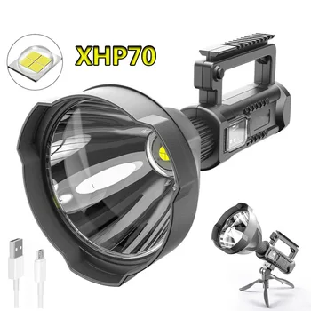 P50/P70 puternică de lumină reflector lanterna LED-uri USBcharging în aer liber rezistent la apa de mare putere cu LED-uri de lumină portabile, domeniul instrument de iluminat