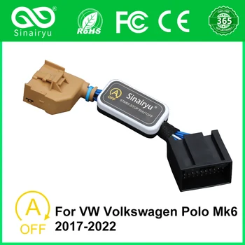 Pentru VW Volkswagen Polo Mk6 2017-2022 Masina Automata de Oprire Pornire cu Sistem Eliminator Pe Dezactivați Plug Dispozitiv de Oprire Automată Canceller