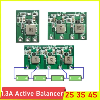 2S 3S 4S 1.3 O Baterie cu Litiu Active Balance Board baterii transferul de Energie de Echilibrare PENTRU BMS Li-ion, Lifepo4 3.2 V 3.7 V CELULĂ