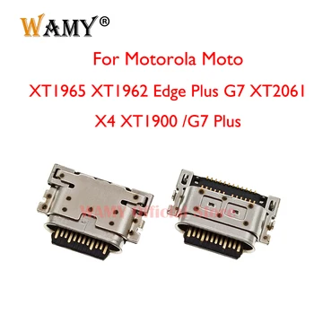 5-10 buc Incarcator USB de Încărcare de Andocare Port Conector Jack Plug Pentru Motorola Moto XT1965 XT1962 Edge Plus G7 XT2061 X4 XT1900 G7Plus