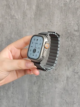 Silicon Buclă Watchband Pentru IWatch 3/2/1 38mm 42mm Magnetic Bucla Curea Pentru Apple Watch Band 40mm 44mm Pentru iWatch Serie 4/5/6/SE