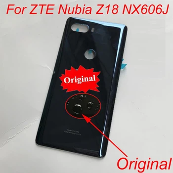 100% Original Spate Pentru ZTE Nubia Z18 NX606J Baterie Capac Spate Ușă, Carcasă Telefon, Capac