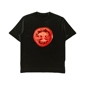 Y2k Femei Amuzant tomate Imprimare Harajuku cu mânecă Scurtă T-Shirt casual de Vara Streetwear confortabil din bumbac cu maneci scurte tee