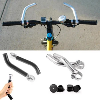 1 Pereche de 22,2 mm Ghidon de Bicicletă Mountain Bike Adjunct Parte Extender MTB Biciclete Rutier din Aliaj de Aluminiu End Accesorii pentru Biciclete
