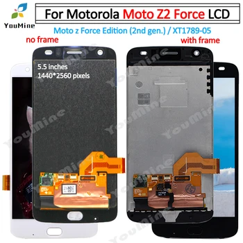 Pentru Motorola Moto Z2 Vigoare Display LCD Touch Screen Digitizer Înlocuirea Ansamblului Pentru Moto z Vigoare Edition (2nd gen) LCD