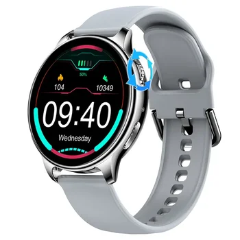 Noi apelare Bluetooth Ceas Inteligent Bărbați Femei Monitor de Ritm Cardiac Fitness tracker SMS Memento 1.32 Inch de 360*360 HD Smartwatch