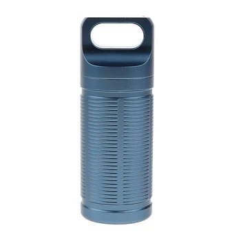 Ultra-light Titan Exterior Impermeabil Multi-scop Pastila Cutie de Urgență Mini Medicina Container Capsule de Sticla