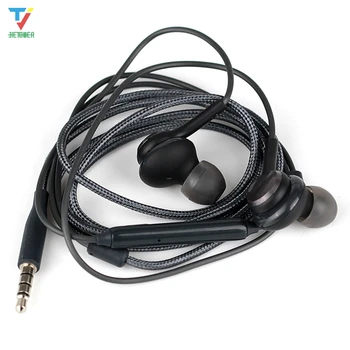 500pcs/lot Negru de 3,5 mm s8 In-ear cu Microfon Sârmă setul cu Cască căști pentru Samsung s 8 s6 s7 xiaomi, huawei, HTC en-gros ieftine