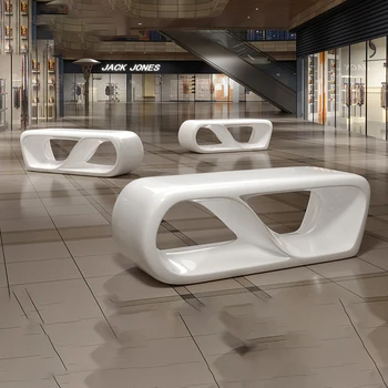 Fibra de sticla petrecere a timpului liber și creativ Japoneză în formă de scaune, zone de odihnă, mall-uri, în aer liber, scaune pentru sala de așteptare, de restul publicului banci