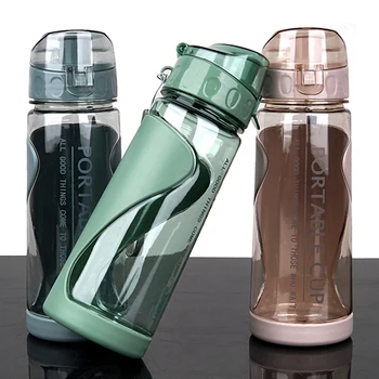 500ML sticla de apa de plastic BPA-free de sport în aer liber cupa student portabile cu mâner cupa de băut instrument de sticle hidro balon de apă