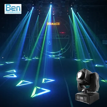 RGB se Deplasează Model de Cap de Lumină Led Moving Head Beam în Mișcare Cap DMX Lumina pentru Disco Bar, KTV Petrecere de Nunta Lumini