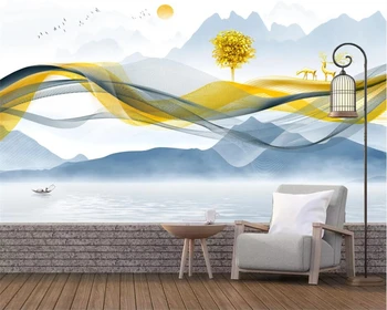 beibehang papel de parede Personalizate pictura decorativa tapet peisaj canapea living modern nou fond papier peint