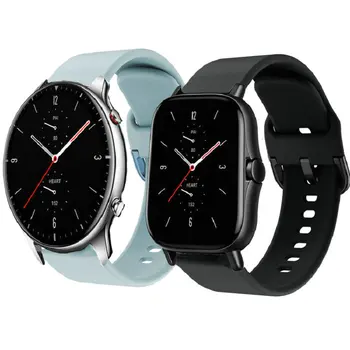 Silicon Watchband Pentru Ticwatch GTA GTH2 GTW GTK GTX Smartwatch-Bratara Curea de Înlocuire Trupa 20/22mm