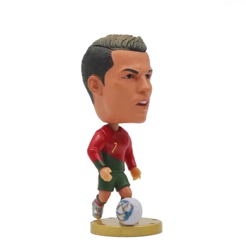 6.5 cm Înălțime C. Ronaldo PRT2023 Activitate Figură de Păpușă Jucărie