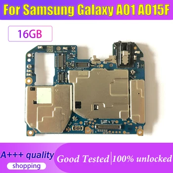 UE Versiune Placa de baza Pentru Samsung Galaxy A01 A015F 16GB Deblocat, Placa de baza Cu Chips-uri Logice de Bord Cu Sistem Android