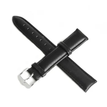 Din Piele Ceas de Înlocuire Trupa Curea Watchbands Negru rezistent la apa correa reloj 18mm cinturino