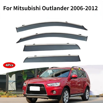 Fereastra Ploaie pentru Mitsubishi Outlander 2006-2012 Accesorii Viziere de Ploaie Garda Vizor Usa de Aerisire Nuante Ventvisor Copertine
