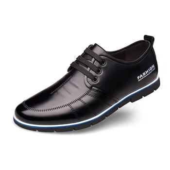 Moda Barbati Pantofi De Toamna Din Piele Pantofi Pentru Bărbați Dantela-Up Pantofi Casual Manual Retro Încălțăminte Din Piele Maro Negru Dimensiuni Mari 38-47