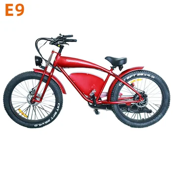 De înaltă Calitate Baterie Litiu Motor Biciclete Electrice Biciclete de 30-50 km/h Electric Super Bike Rosu E de Biciclete Electrice Biciclete