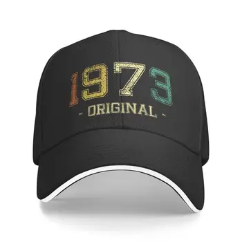 Personalizate Vintage-a Născut În 1973 Șapcă de Baseball Bărbați Femei Reglabil 49 Ani 49 ani Tată Pălăria în aer liber