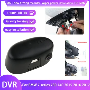 Nou! De Conducere auto Recorder Ușor de instalat Pentru BMW seria 7 730 740 2015 2016 2017 Wifi DVR Recorder Video de Bord Cam Camera Full H