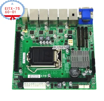EITX-7560-01 Industriale Placa de baza DDR3 H81 4th Gen LGA1150 5*LAN 2*USB3.0 8*USB2.0 PCIE MINIPCIE În condiții Bune