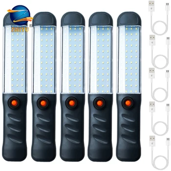 COB LED Lanterna USB Reîncărcabilă Lumini de Lucru cu Magnetic Portabil Reflectoarelor Felinar Camping 3 Moduri Proiector Lanterna de Reparare