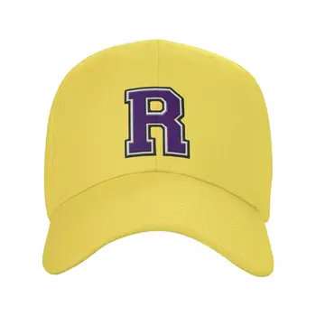 Clasic Unisex Violet Litera R Trucker Hat Adult Reglabil Șapcă De Baseball Femei Bărbați De Protecție Solară