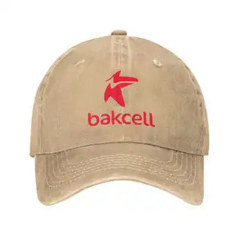 Bakcell Logo-ul de Imprimare Grafic Casual Denim capac Tricotate pălărie de Baseball capac