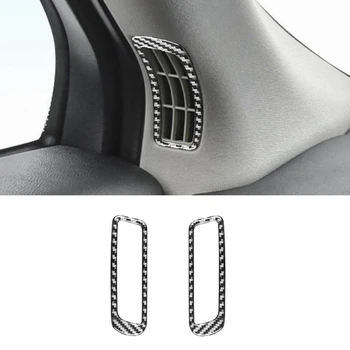 2 Bucata Fantele De Aerisire Un Pilon Ornamente Autocolant Fibra De Carbon Pentru Lincoln Nautilus 2021 2022