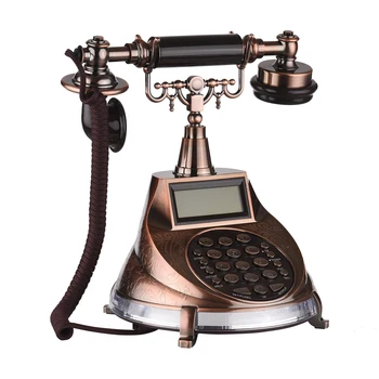 Telefon Cu Fir Retro Vintage Stil Telefon Birou Telefon Fix Suport Hands-Free/Reapelare/Flash/Speed Dial/Inel De Control Al Volumului