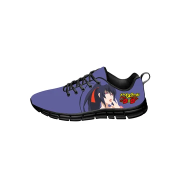 Hot Anime High School DxD EROU Adidași Bărbați Femei de Moda Adolescent Pantofi Casual Panza de Funcționare 3D Imprimate Pantofi pantof Ușor