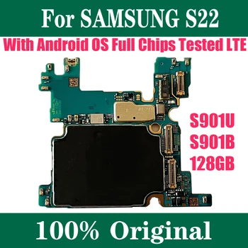 Versiunea statele UNITE ale americii Pentru Samsung Galaxy S22 S901U S901B UE Versiune Placa de baza Deblocat Logica Bord Cu Deplină Chips-uri