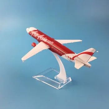 Asia de aviație aeronave A320 Air avion de pasageri model A320 16cm Aliaj de simulare avion model pentru copii jucarii cadou de Crăciun