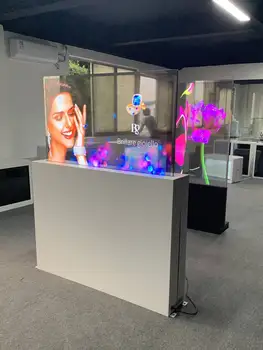Personalizate de 55 și 65 inch Ecran OLED Transparent Modul de Panouri de Afișaj Ultra Subțire pentru Display-uri de Publicitate