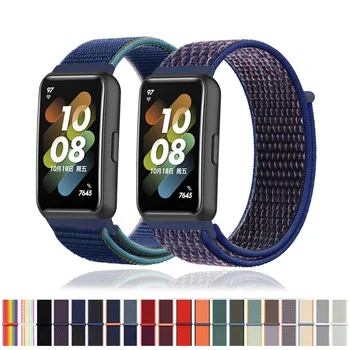 Nailon bucla Curea Pentru Huawei band 7 8 Sport Curea Smartwatch accesorii Reglabile Înlocuire Brățară Pentru ceas Huawei band