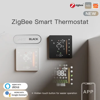 Tu-ya ZigBee Display Digital Inteligent Temperatura Controler Multifunctional Apa/Incalzire in Pardoseala Electrica Cazan de Gaz cu Termostat