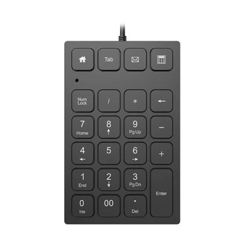 Ultra-Subțire Tastatură Numerică cu Fir Numpad Externe Numărul Pad pentru Aigo N28Keyboard Portabil Financiar-Contabil Tastaturi