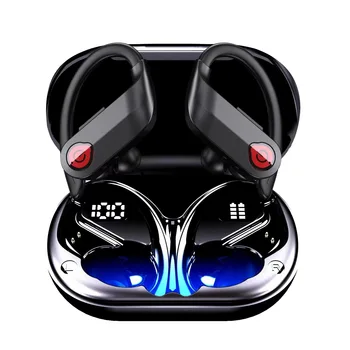 Wireless Bluetooth setul cu Cască În ureche Căști Agățat de Ureche de Tip en-Gros de Funcționare Sport de Reducere a Zgomotului Q63-5