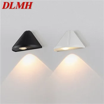 DLMH în aer liber Contemporane Lumini de Perete LED Triunghi Impermeabil Sconces Lampa pentru Acasă Balcon Coridor