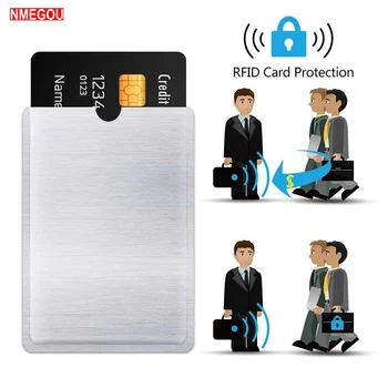 10BUC RFID Blocking Mâneci Anti-Furt de Carduri RFID Protector RFID Blocking Maneca Furtul de Identitate Anti-Scanare Card Manșon de Protecție