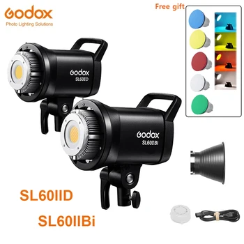 Godox Video cu LED-uri de Lumină SL60 II SL60IID SL60IIBi SL60II Bi SL60W COB Lampă Lumină Continuă Bowens de Montare pentru Studio de Înregistrare Video