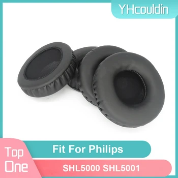 Pernițe Pentru Philips SHL5000 SHL5001 Căști Earcushions PU Tampoane Moi de Spuma pentru Urechi Tampoane Negru