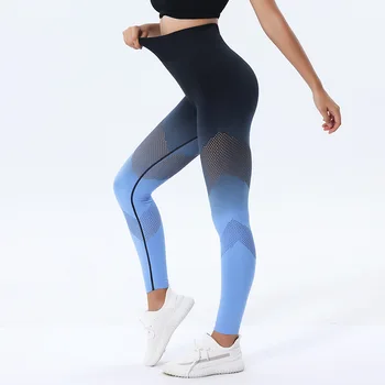 Femei Yoga fără Sudură Jambiere Talie Mare Sală de Energie de Fitness Pantaloni Push-Up Control Burtă Sport Prada Strâns Antrenament colanti de Formare